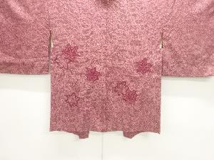 アンティーク　本総絞り楓模様絵羽織